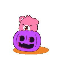 Trick Or Treat Halloween Sticker by BEARISH