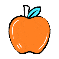 apple tigo Sticker