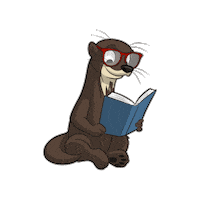 Otter Rec Sticker by Santa Ana Parks