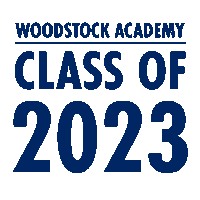 Blue And Gold Wa Sticker by The Woodstock Academy