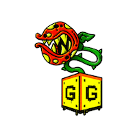 Carnivorous Plant Gg Sticker by ghettogolf