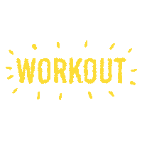 SevenDaysGold fitness workout gym gold Sticker