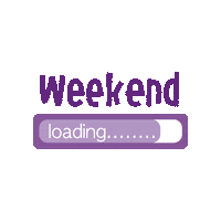 WillMedia happy logo friday weekend Sticker