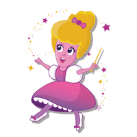 elctoys girls kids characters elctoys Sticker