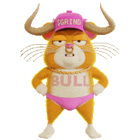 Sexy Bull Sticker by Grind