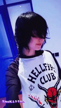 Emo Metalhead GIF