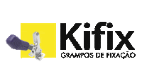 kifixgrampos clamp fixador fixacao grampo Sticker