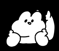 usapipi love はーと うさぎ うさぴっぴ GIF