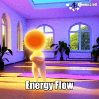 Energy Flow Yoga GIF by Bloomscroll