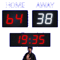 38 Away Sticker
