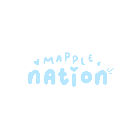 loveismav giphyupload nation mav mapple Sticker