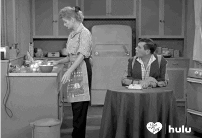 i love lucy cooking GIF by HULU