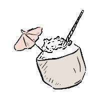 Illustration Cocktail Sticker by DWD Travel