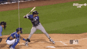 flying bat baseball GIF by MLB