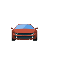 Car Driving Sticker by A&E