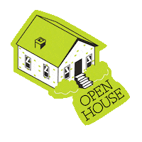 ocfrealty green realty open house openhouse Sticker
