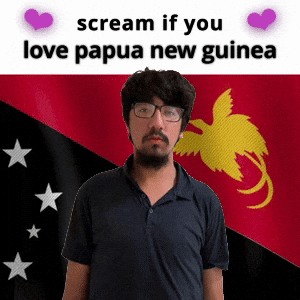 (silent) scream if you love papua new guinea
