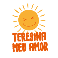 Sun Sol Sticker by prefeituradeteresina