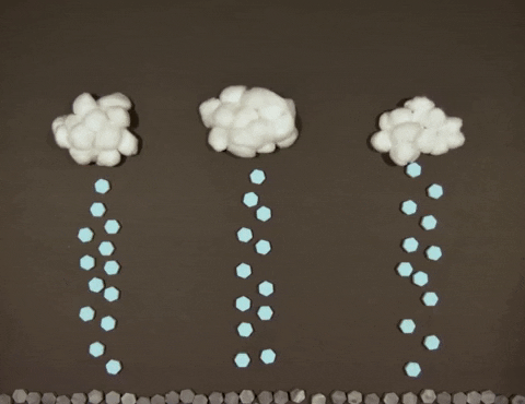 PipeWolf giphygifmaker rain clouds stop motion GIF