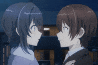Girl Kiss GIF