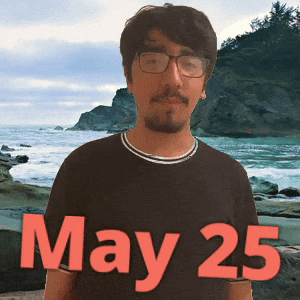 May 25