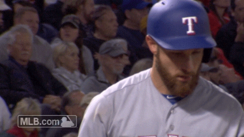 texas rangers face GIF by MLB