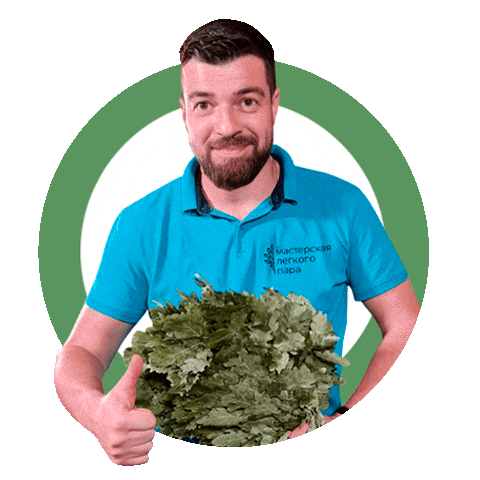 lightpar giphyupload баня веник мастерская лёгкого пара Sticker