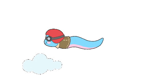 Sky Flying Sticker