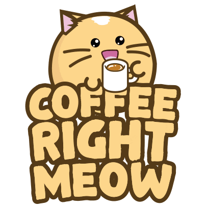 Fuzzballs funny anime cat cute Sticker