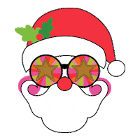 Santa Claus Christmas Sticker by SQUSH Candy
