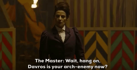 missy the master davros is your arch enemy GIF