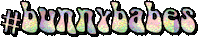 Logo Rainbow Sticker by the.bunny.tail