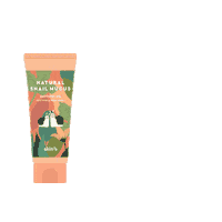 Cream Snail Sticker by skin79