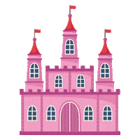 Castle Sticker by ESTHETIA
