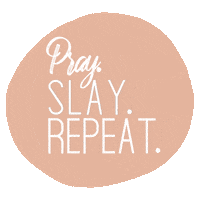 TheMustardSeedMethod wellness selfcare slay pray Sticker