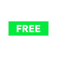 deportefree free free logo deporte free Sticker