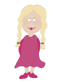 Girl Halloween Sticker