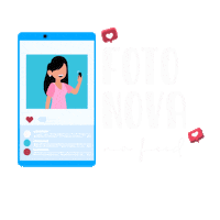 patriotayara like foto nova feed Sticker