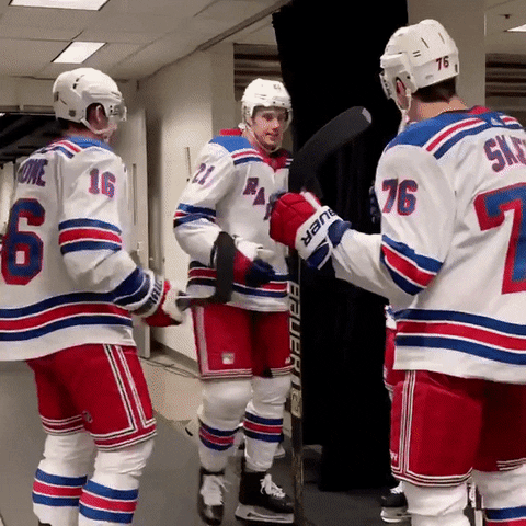 Lets Go Hockey GIF by New York Rangers