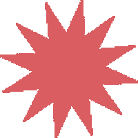 CatalogoCriativo red star spin Sticker