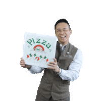 SheratonAmsterdamAirport food pizza italy amsterdam Sticker