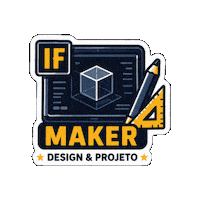 IFMakerCBRA design maker ifb modelagem Sticker