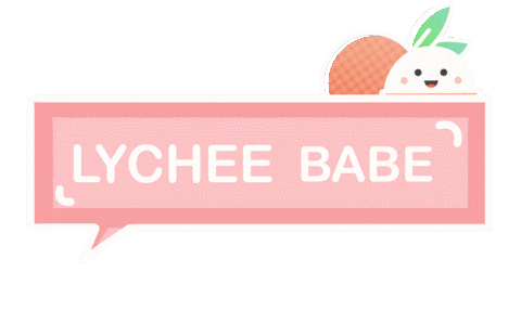 Lychee Clothing Sticker by Lychee the Label