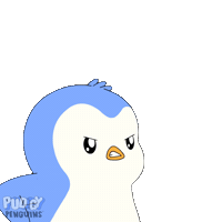 Penguin No Sticker by Pudgy Penguins
