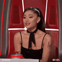 Ariana Grande Singing GIF by The Voice