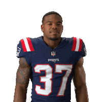 Damien Harris Football Sticker by New England Patriots