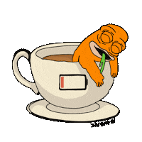 Sleepy Good Morning Sticker by shremps