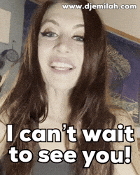 I Cant Wait See You Soon GIF by Djemilah Birnie