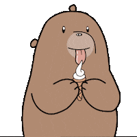 Ice Cream Dessert Sticker by Bill the Bear