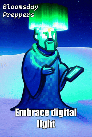 Snow Inspiring GIF by Bloomsday Preppers